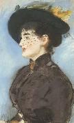 Edouard Manet La Viennoise,Irma Brunner (mk40) oil painting on canvas
